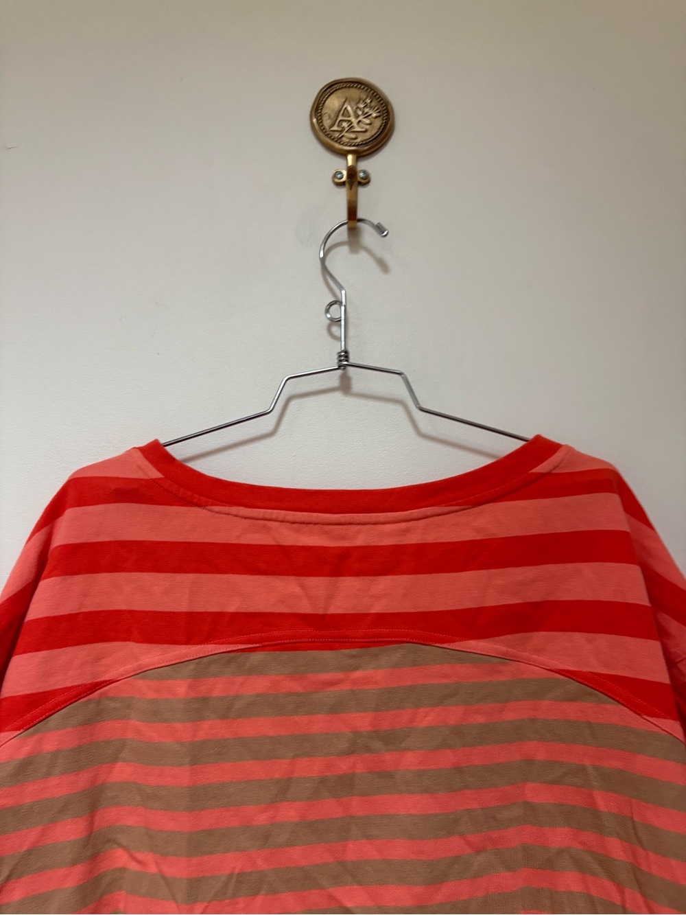 NWOT Anthropologie Maeve Cotton Fisherman Stripe Tee Size Medium - Picture 11 of 12